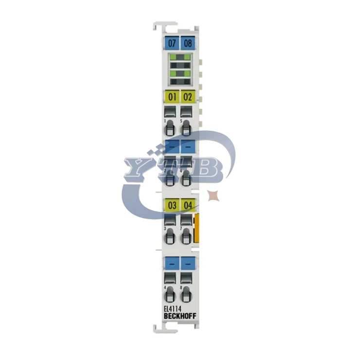 Beckhoff EL4114 4-Kanal 0~20mA 16-bit høypresisjonsstrøm analog utgang EtherCAT-terminal
